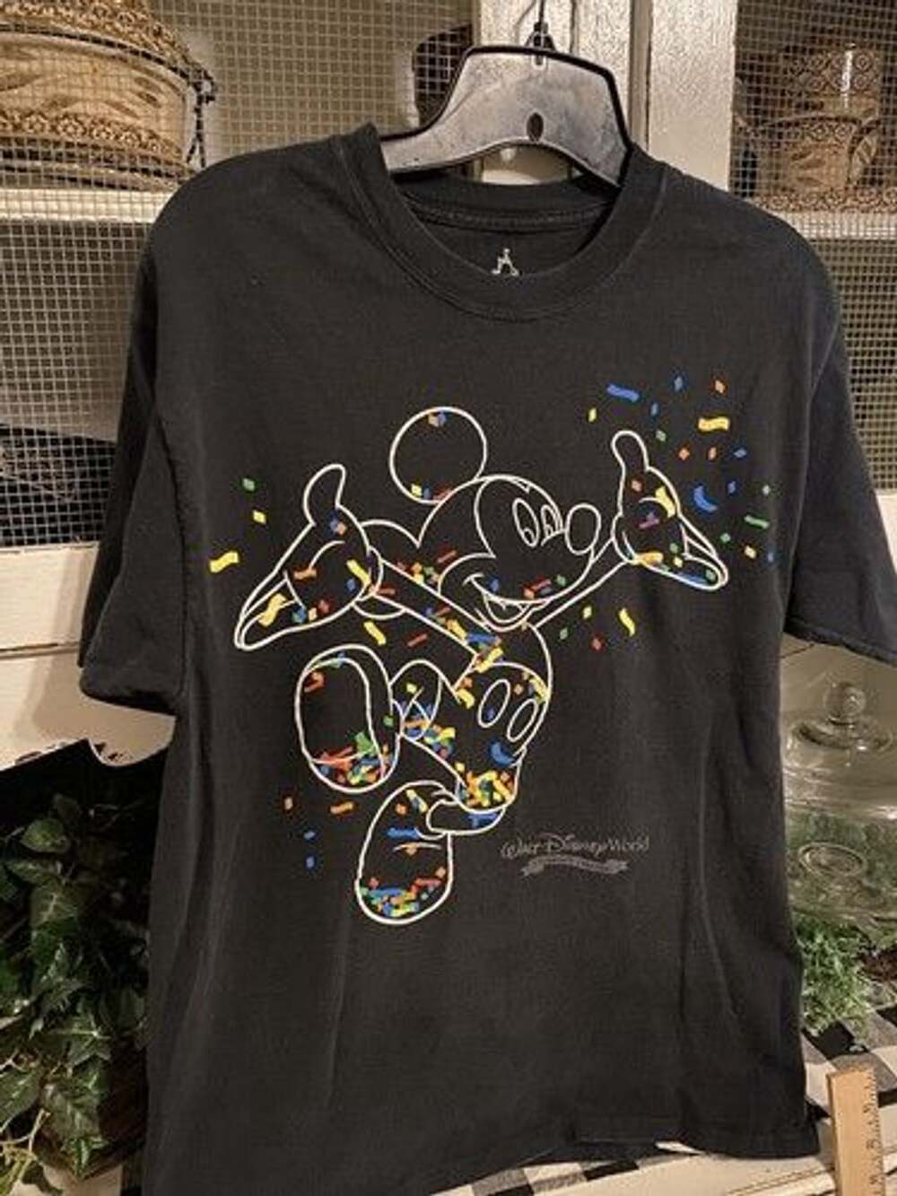 Walt Disney World Celebrate Every Day Mickey Mouse Confetti shirt